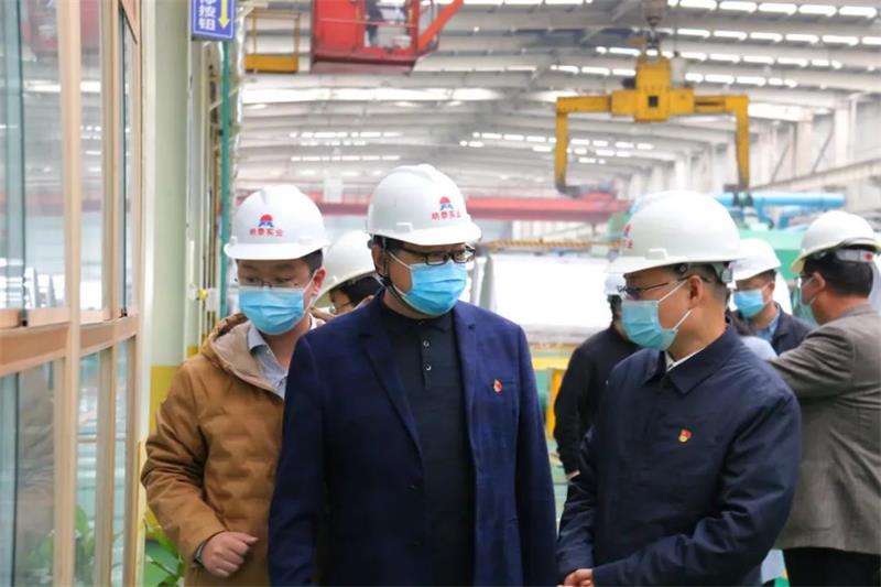 郑州市委党史学习教育第六巡回指导组到郑州抖圈参观调研