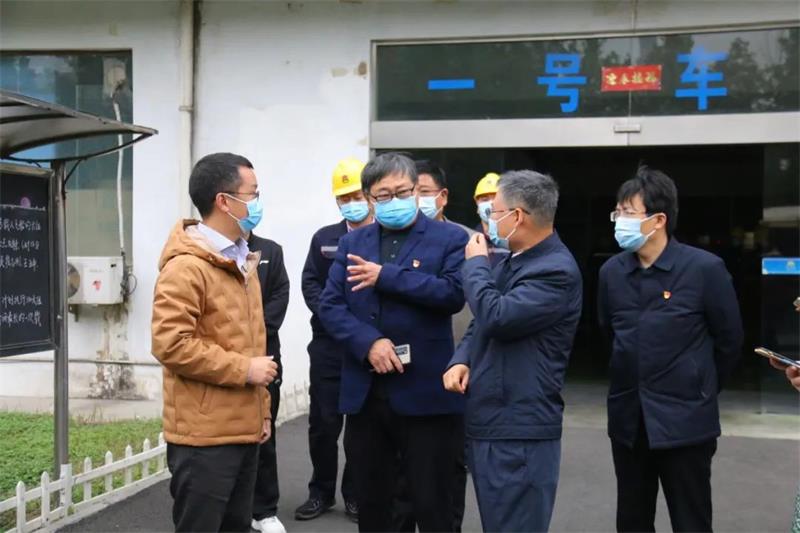 郑州市委党史学习教育第六巡回指导组到郑州抖圈参观调研